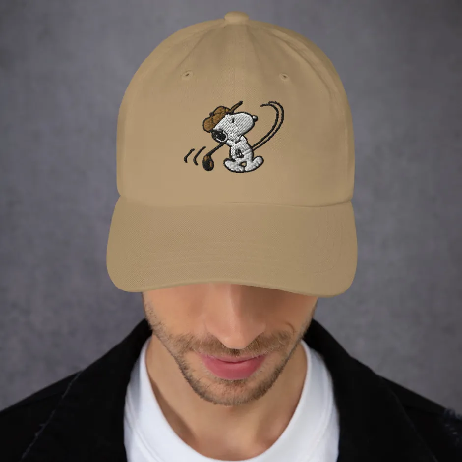 Outlet Golf Embroidered Hat Snoopy | Hats & Beanies