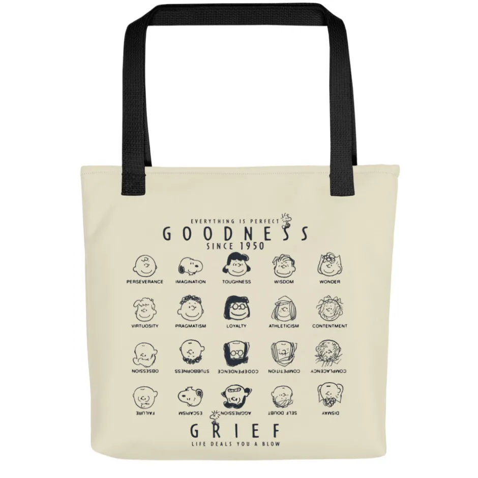 Sale Goodness Grief Tote Bag Peanuts Gang | Bags & Backpacks