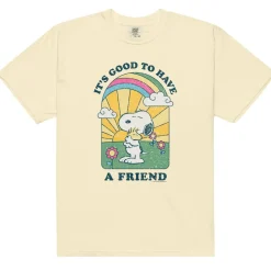 Fashion Groovy Comfort Colors T-Shirt Woodstock | Snoopy
