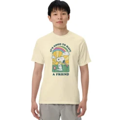 Fashion Groovy Comfort Colors T-Shirt Woodstock | Snoopy