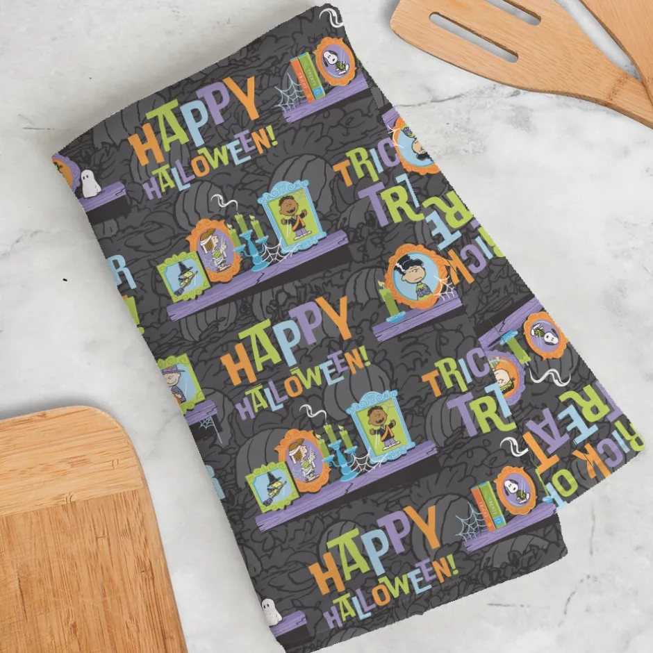 Discount Halloween Kitchen Towel Peanuts Gang | Towels