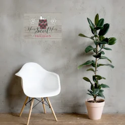 Hot Home Sweet Home Premium Poster Snoopy | Wall Art