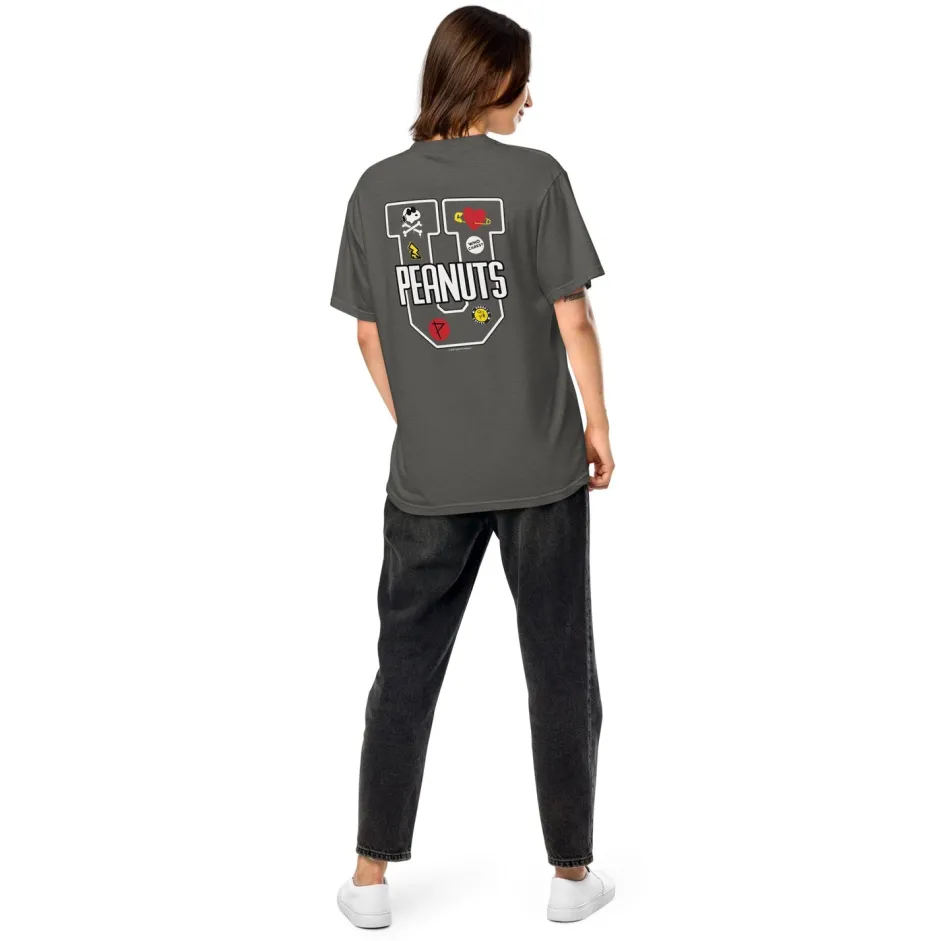 Best Initials Comfort Colors T-Shirt Woodstock | Snoopy