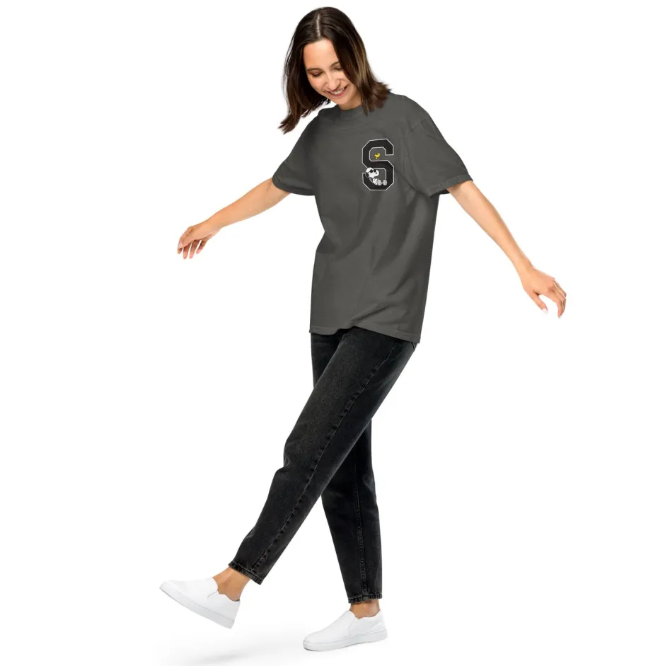 Best Initials Comfort Colors T-Shirt Woodstock | Snoopy