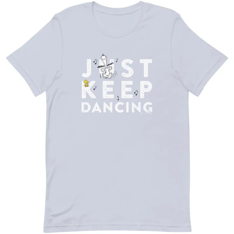 New Just Keep Dancing Unisex T-Shirt Woodstock | T-Shirts