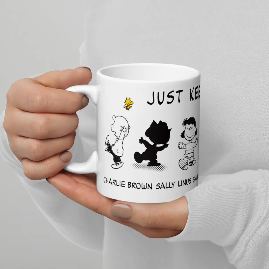 Discount Just keep Dancing Mug Peanuts Gang | Mugs