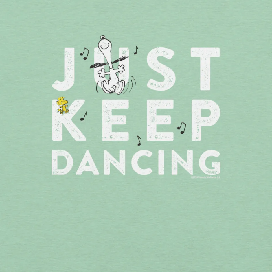 New Just Keep Dancing Unisex T-Shirt Woodstock | T-Shirts