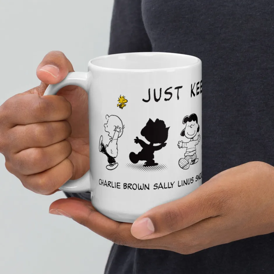 Discount Just keep Dancing Mug Peanuts Gang | Mugs