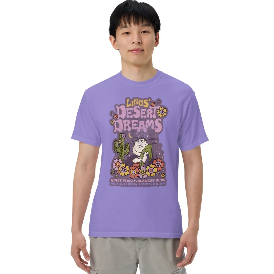 Outlet Linus' Desert Dreams Comfort Colors Unisex T-Shirt Linus Van Pelt | T-Shirts