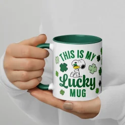 Clearance Lucky Two Tone Mug Woodstock | Snoopy