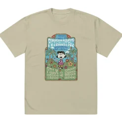 Sale Lucy's Psychiatric Retreat Oversized Unisex T-Shirt Lucy Van Pelt | T-Shirts