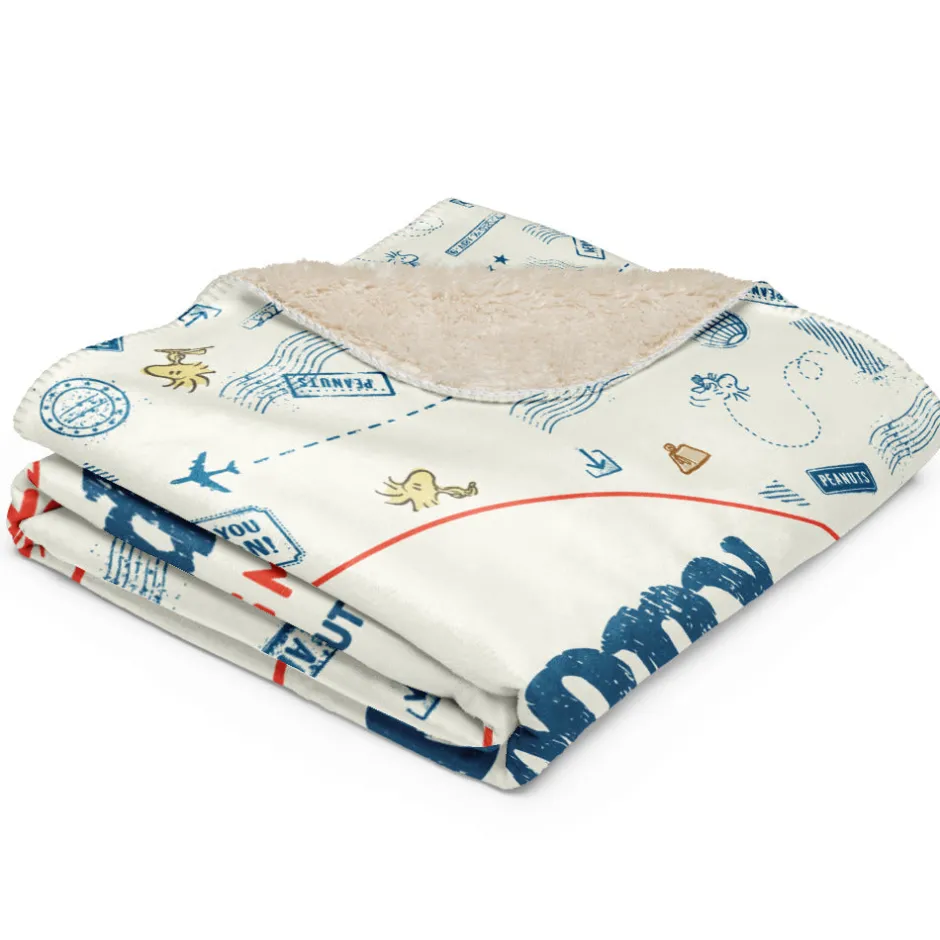 New Making Memories Sherpa Blanket Woodstock | Snoopy