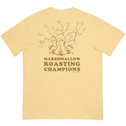 Best Marshmellow Roasting Champions Comfort Colors T-Shirt T-Shirts
