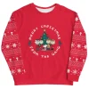 Outlet Merry Christmas From The Gang Unisex Crewneck Peanuts Gang | Hoodies & Sweatshirts