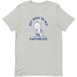 Clearance My Dog Is My Favorite Unisex T-Shirt Snoopy | Charlie Brown