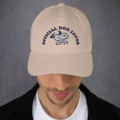 Fashion Official Dog Lover Embroidered Dad Hat Snoopy | Pet