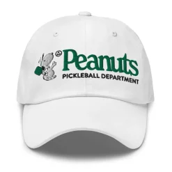 Discount Pickleball Department Embroidered Hat Snoopy | Pickleball Sets