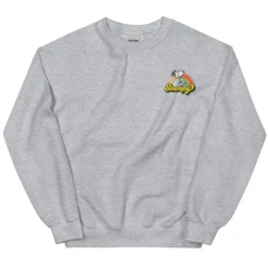 Fashion Rainbow Embroidered Adult Crewneck Sweatshirt Hoodies & Sweatshirts