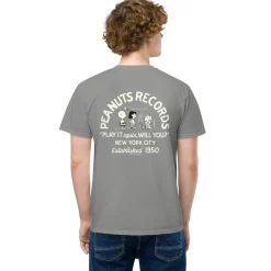 Fashion Records Comfort Colors Pocket T-Shirt Woodstock | Snoopy