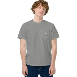 Fashion Records Comfort Colors Pocket T-Shirt Woodstock | Snoopy
