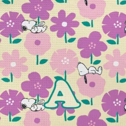 Discount Snoopy and Flowers Personalized Kitchen Towel Towels