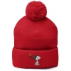 Fashion Snoopy and Woodstock Pom Pom Knit Beanie Woodstock | Snoopy