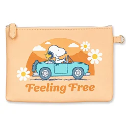 Hot Snoopy and Woodstock Road Trip Cosmetic 2 in 1 Bag and Detacha Woodstock | Snoopy