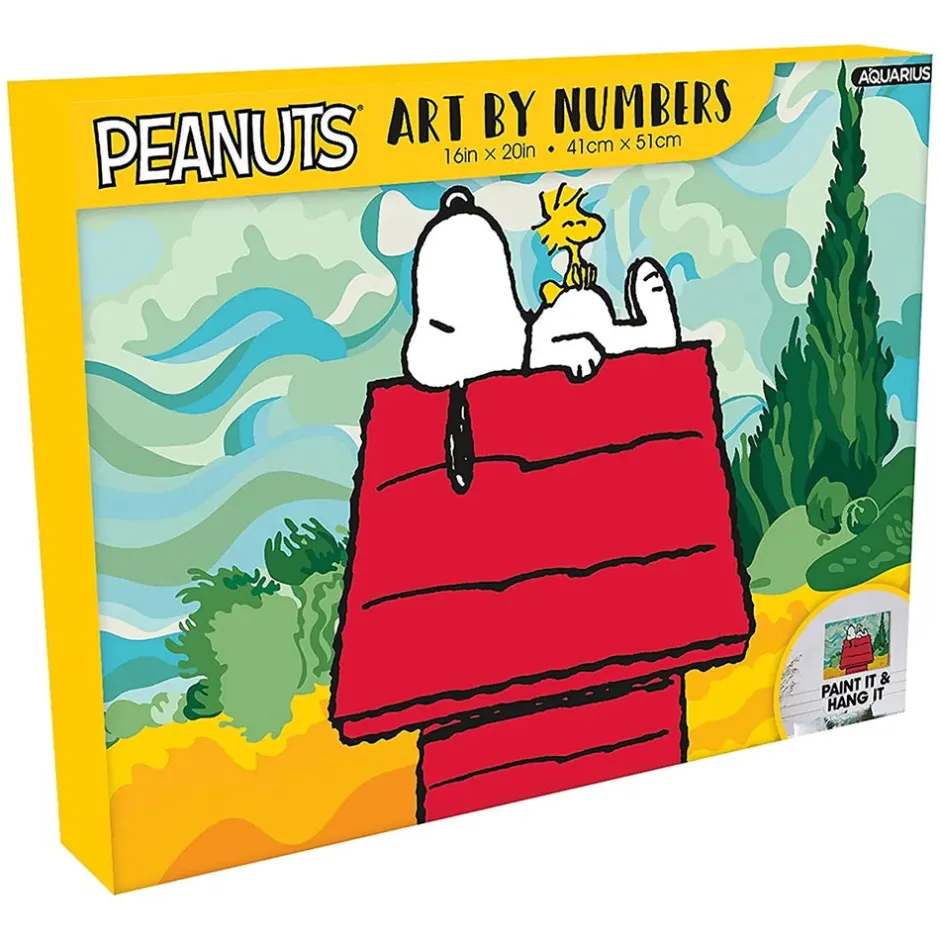 Fashion Snoopy Chill Art by Numbers Woodstock | Snoopy