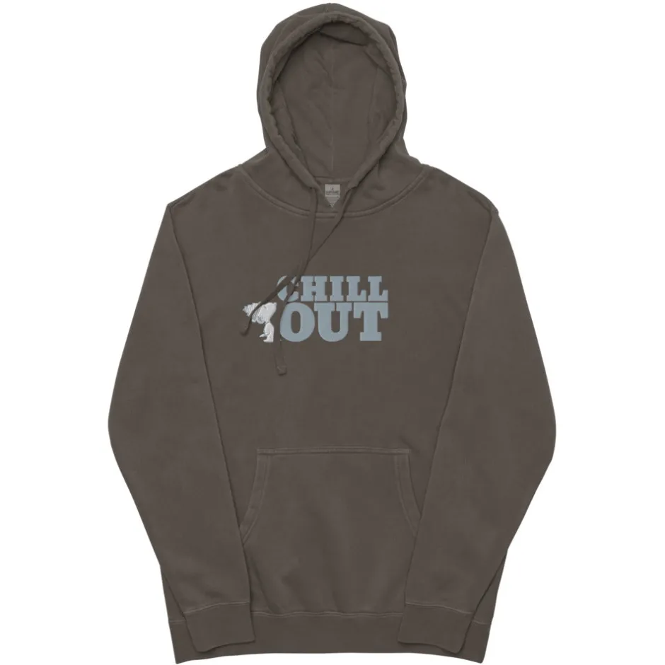 Hot Snoopy Chill Out Embroidered Adult Hoodie Hoodies & Sweatshirts