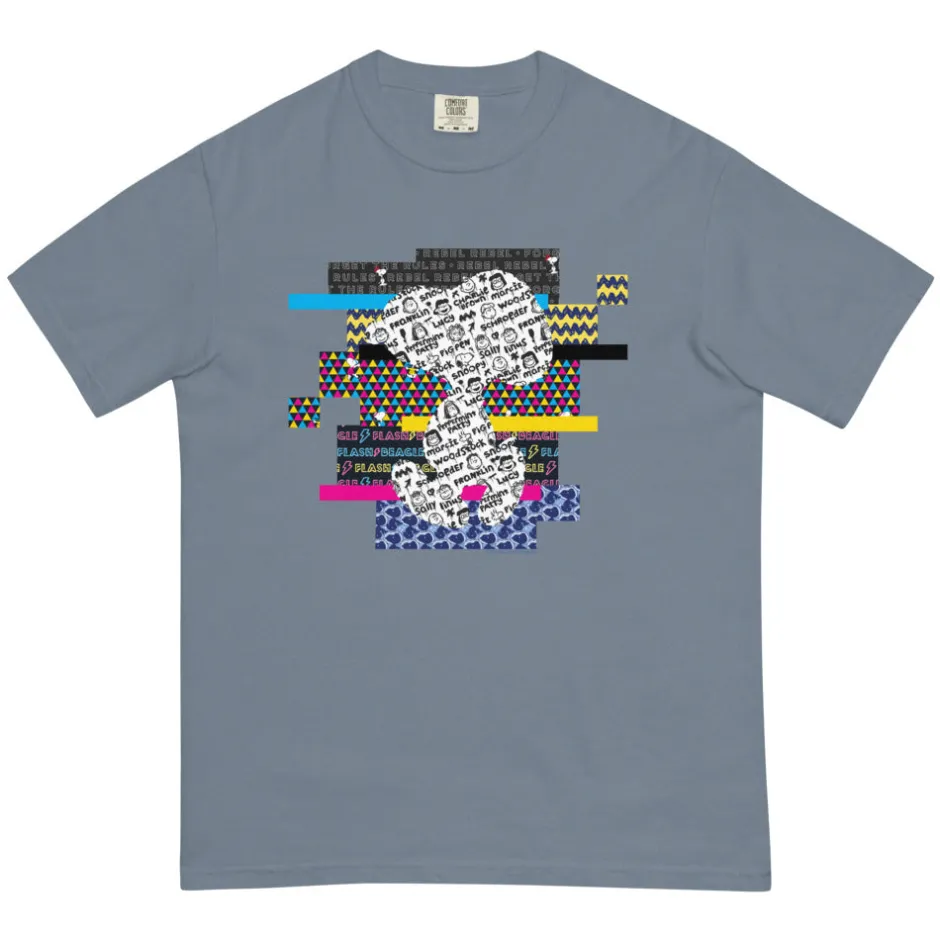 Clearance Snoopy Comfort Colors Pattern Mix T-Shirt Snoopy | T-Shirts