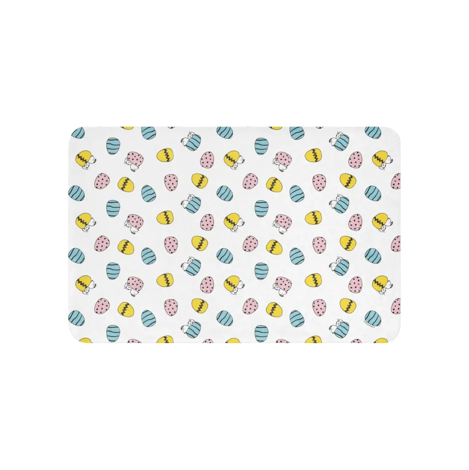 Online Snoopy Easter Eggs Sherpa Blanket Snoopy | Blankets & Pillows
