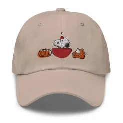 Fashion Snoopy Embroidered Dad Hat Hats & Beanies