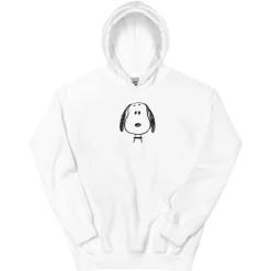 Best Snoopy Face Embroidered Hoodie Snoopy | Hoodies & Sweatshirts