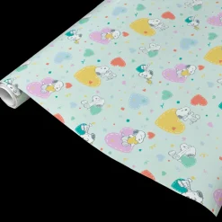 Hot Snoopy Hearts Gift Wrap Snoopy | Wrapping Paper