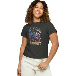 Fashion Snoopy Howdy Women's High Waisted T-Shirt Snoopy | T-Shirts
