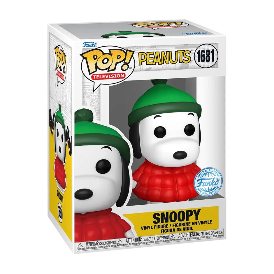 Online Snoopy in Coat with Chance of Chase Funko Pop! Figure Snoopy | Funko Pop®