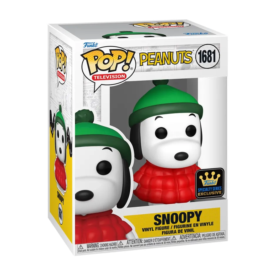 Online Snoopy in Coat with Chance of Chase Funko Pop! Figure Snoopy | Funko Pop®