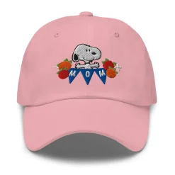 Discount Snoopy Mom Embroidered Dad Hat Snoopy | Hats & Beanies
