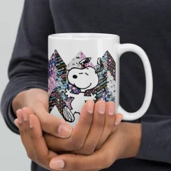 Hot Snoopy Pattern Mix Mug Snoopy | Mugs