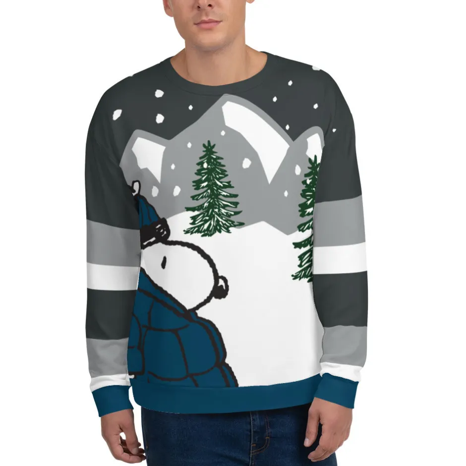 Outlet Snoopy Puffer Unisex Crewneck Snoopy | Hoodies & Sweatshirts