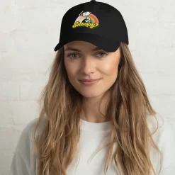 Sale Snoopy Rainbow Embroidered Dad Hat Hats & Beanies