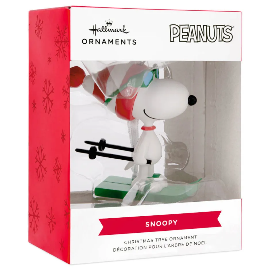 Best Snoopy Skiing Ornament Snoopy