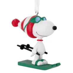 Best Snoopy Skiing Ornament Snoopy