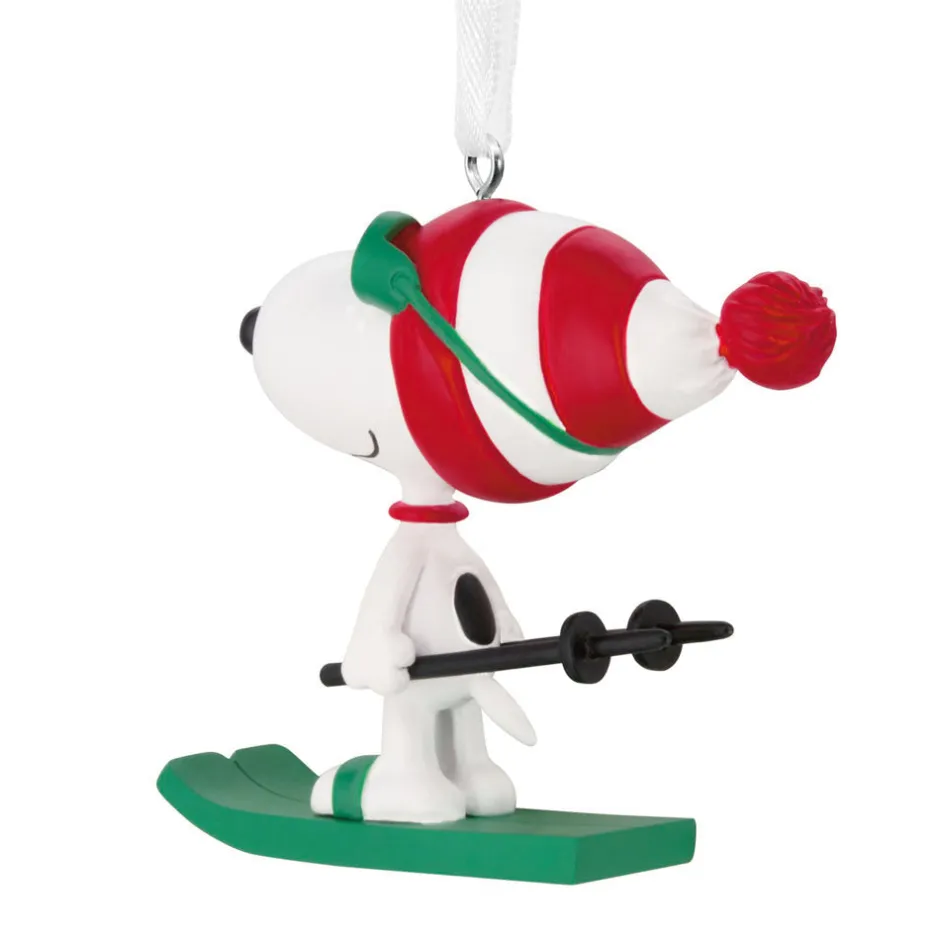 Best Snoopy Skiing Ornament Snoopy