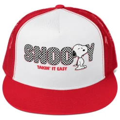 New Snoopy Takin' It Easy Trucker Hat Hats & Beanies