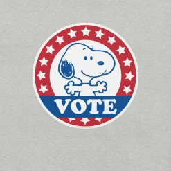 Outlet Snoopy Vote Unisex T-Shirt Snoopy | T-Shirts