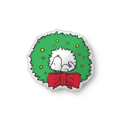 Hot Snoopy Wreath Pillow Snoopy | Blankets & Pillows