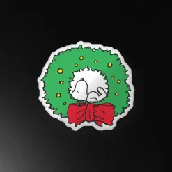 Hot Snoopy Wreath Pillow Snoopy | Blankets & Pillows