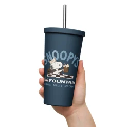Fashion Snoopy's Soda Fountain Stainless Steel Tumbler Snoopy | Tumblers