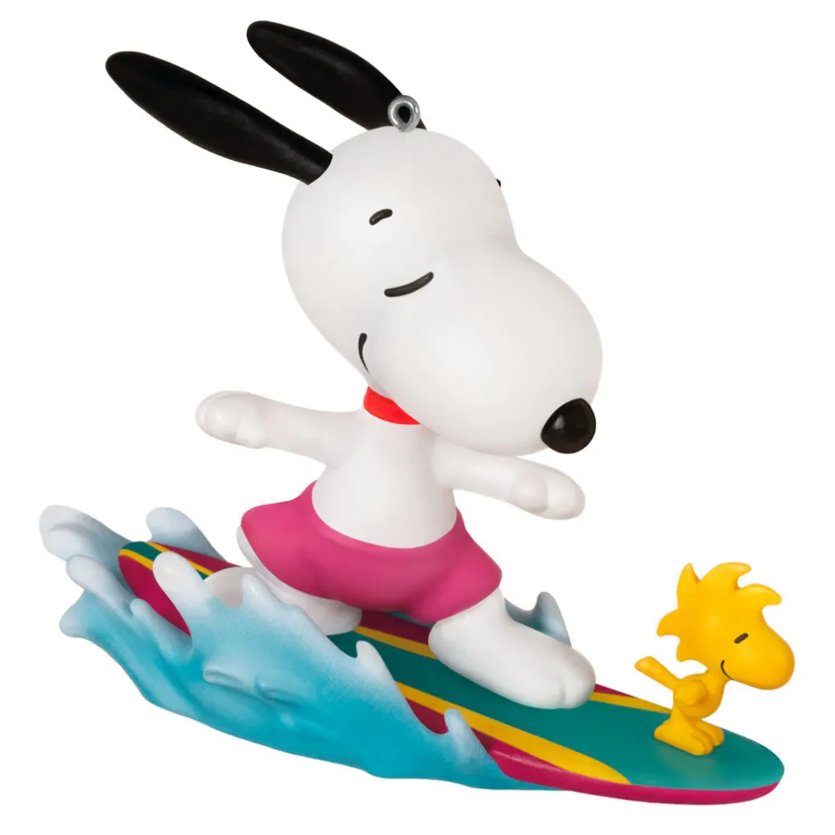 Hot Spotlight on Snoopy Surf's Up! Keepsake Ornament Woodstock | Snoopy